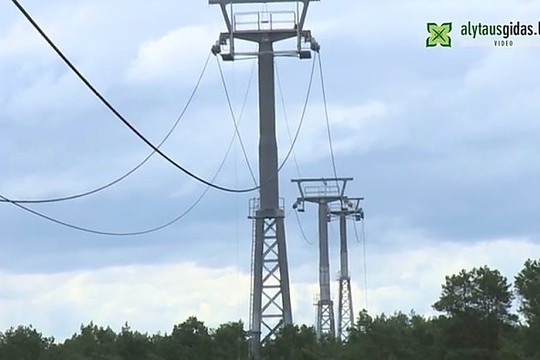 Iš 45 metrų aukščio – įspūdingi Druskininkų vaizdai