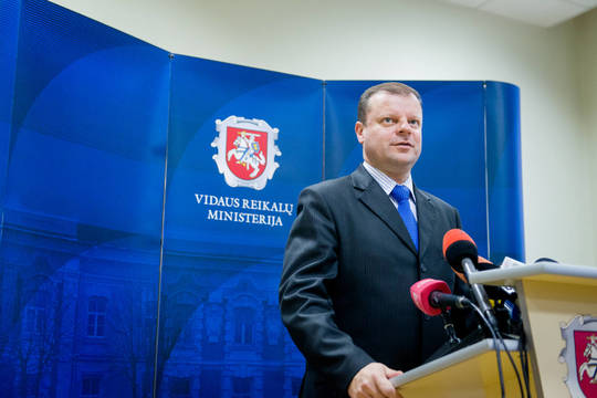 S. Skvernelis: „Vidaus reikalų sistema – ant įtampos ribos“
