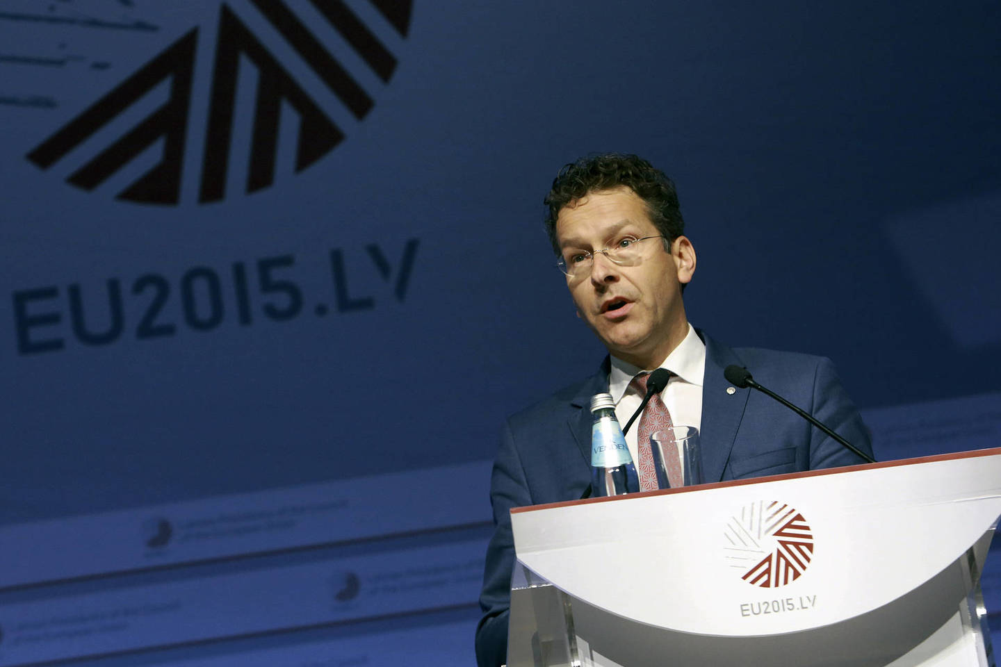 Eurogrupės pirmininkas J.Dijsselbloemas.