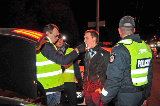 Vilniaus policija išbandė modernų Estijos narkomanų siaubą