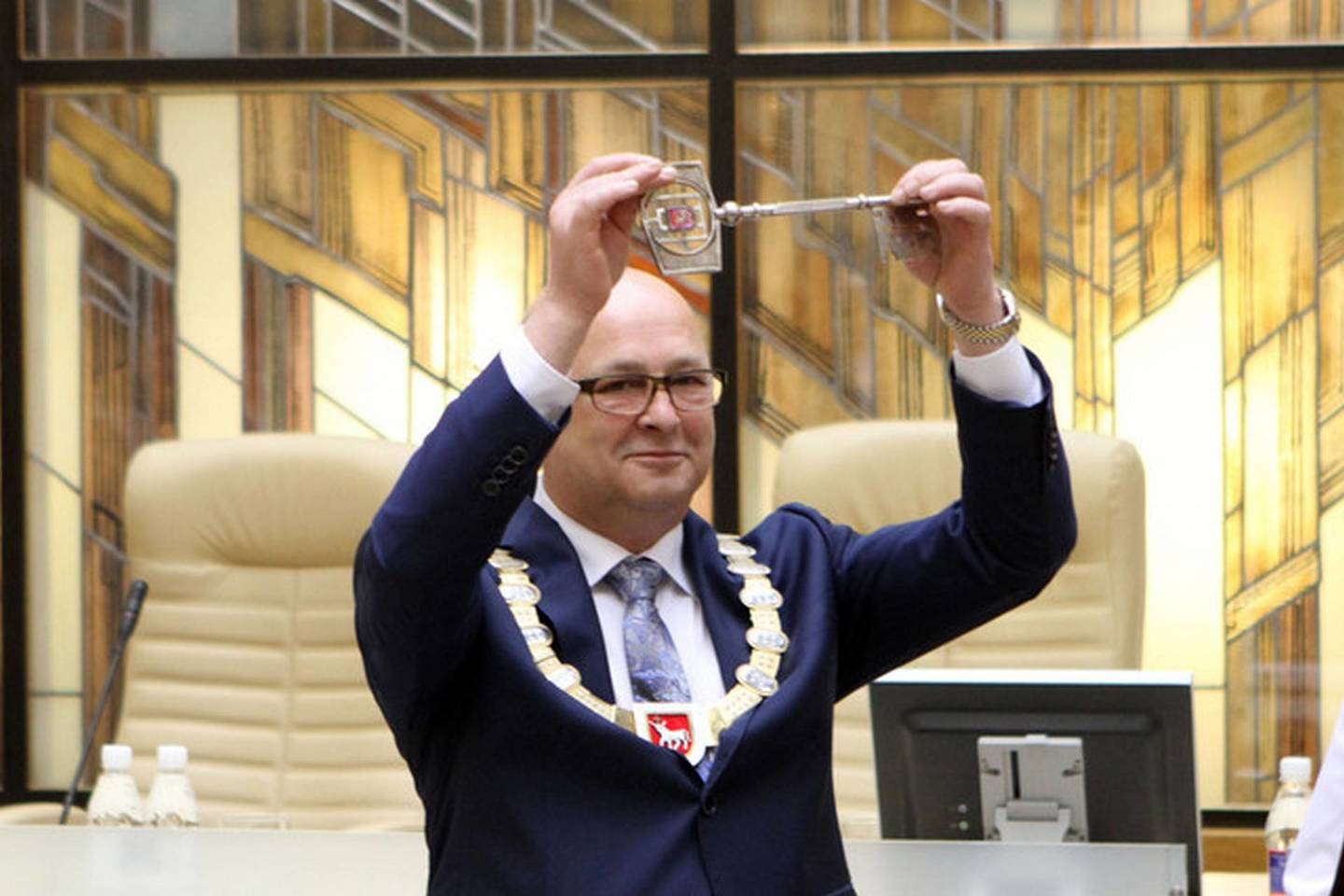 Naujasis Kauno meras Visvaldas Matijošaitis.