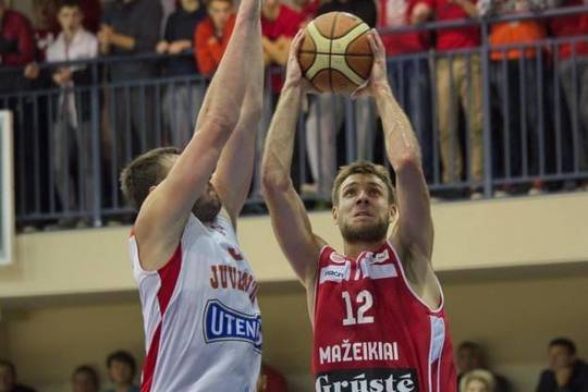 LKL savaitės žaidėjo titulas – „Mažeikių“ lyderiui