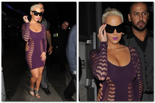 Seksualioji A. Rose įspraudė savo apvalumus į itin mažą suknelę