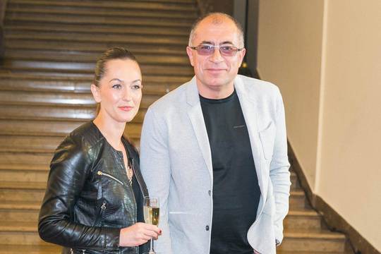 Gintaras Furmanavičius Vilniaus rotušėje pristatė naują mylimąją