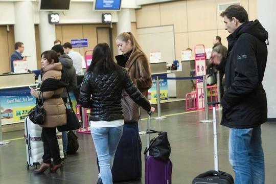 Vėluojantys į skrydį žinos, ar dar verta laukti eilėje