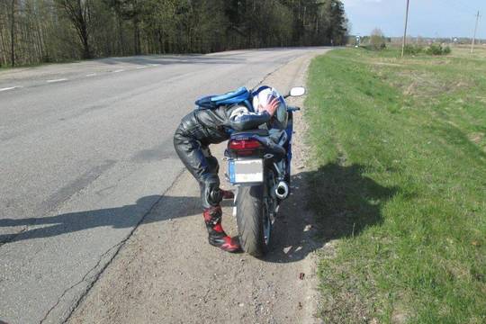 Nevykėlis „britvininkas“ nesėkmingai bandė pabėgti nuo pareigūnų