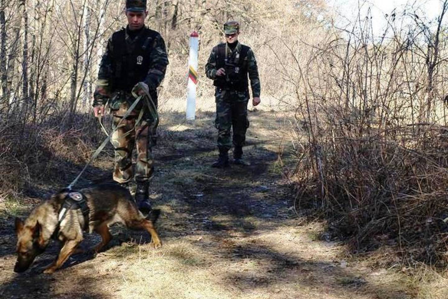 Kapčiamiesčio pasieniečiai surado dingusį neįgalų vyrą.