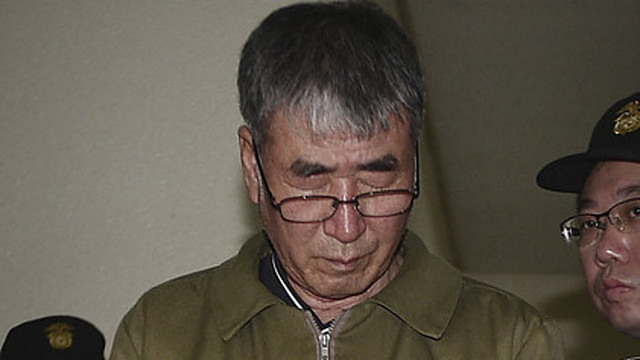 Pietų Korėjos laivo kapitonui bausmė pakeista - į laisvę neišeis