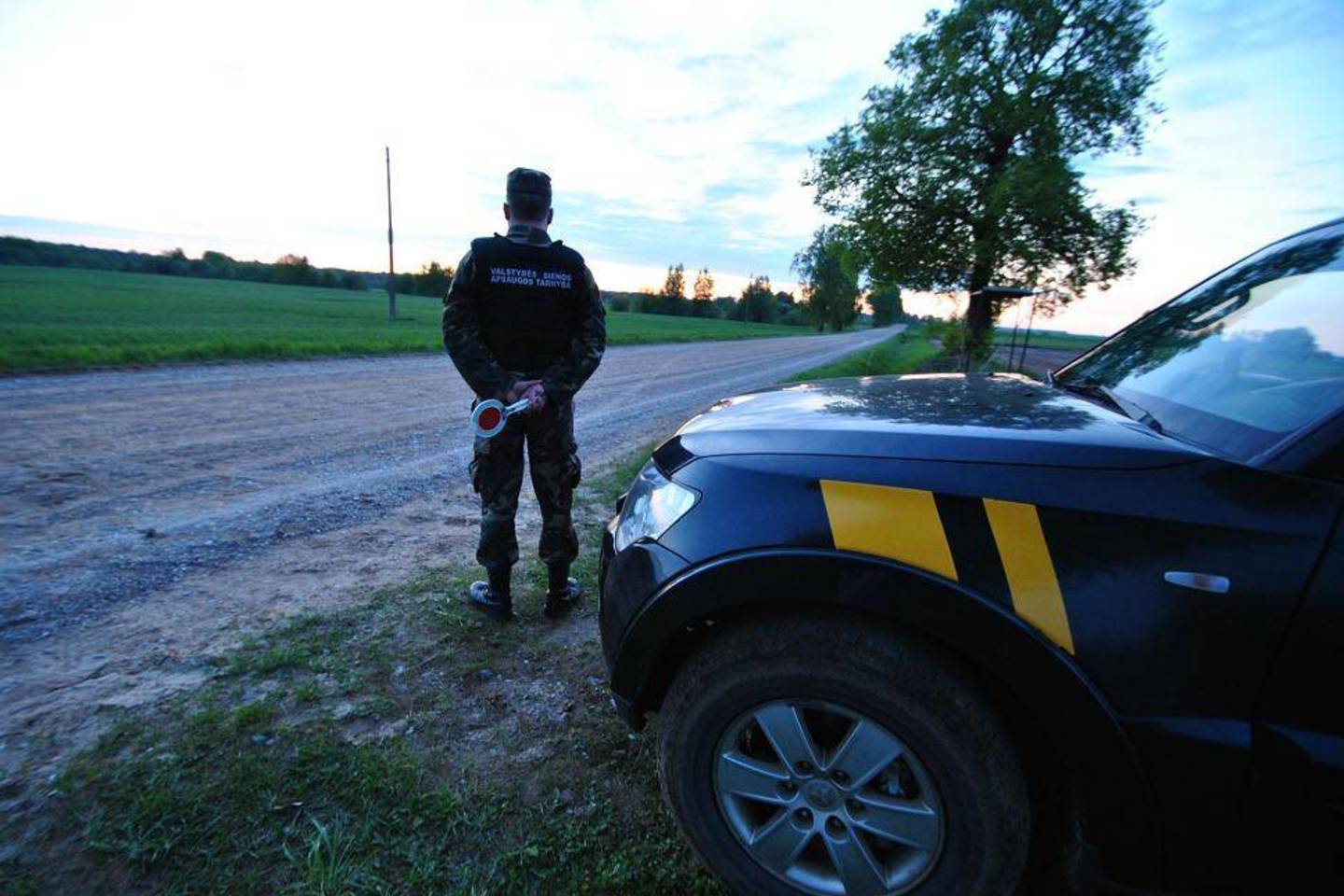 Kalvarijos pasieniečiams nestojęs lenkas užsidirbo 868 eurų baudą.