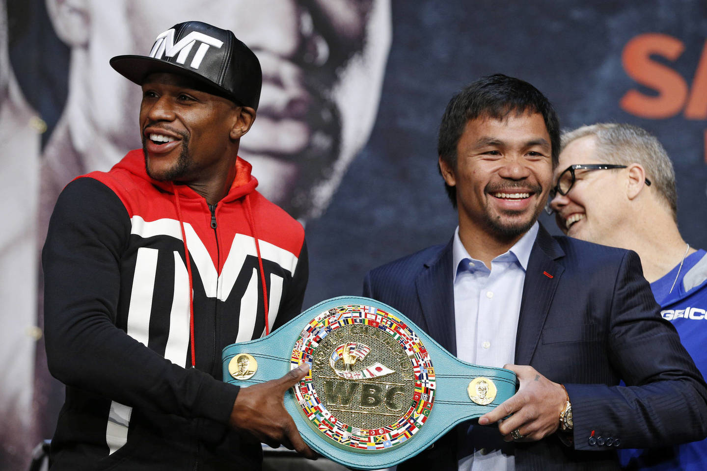 Bokso pasaulis laukia Amžiaus dvikovos tarp F.Mayweatherio ir M.Pacquiao.