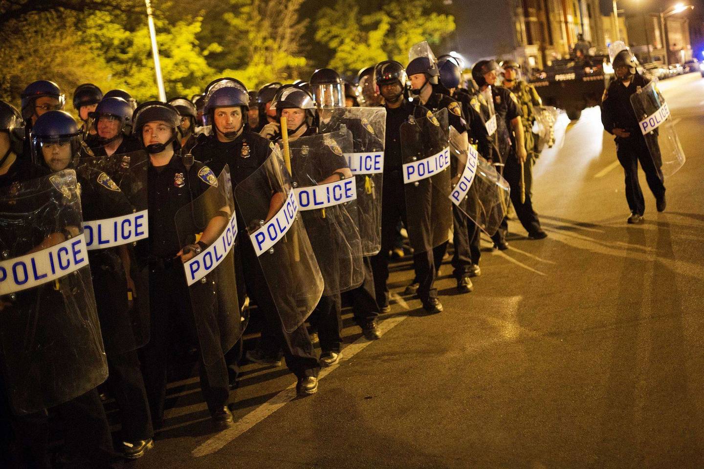 Demonstracijos kilo po juodaodžio Freddie Gray mirties.
