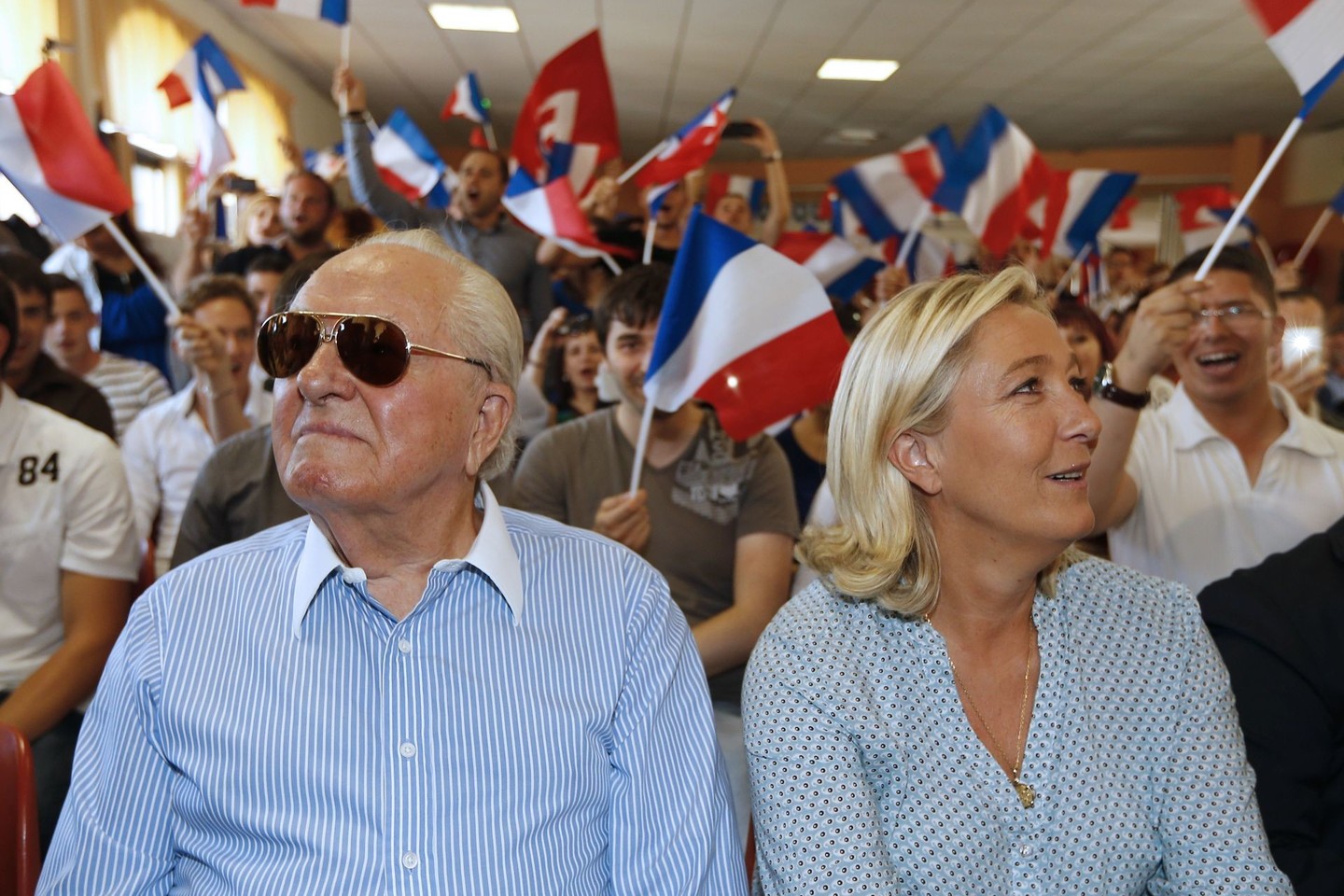 M.Le Pen toliau tęsia savo tėvo ideologijos gyvavimą – kartais net paties jo žodžiais.