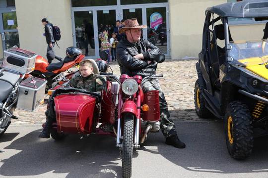 Baikeriai atidarė sezoną