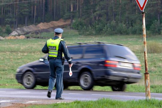 Patruliai stebisi: neįkliuvo nė vienas girtas vairuotojas