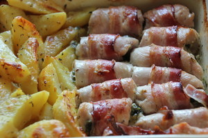 Pietūs iš orkaitės: vištienos suktinukai