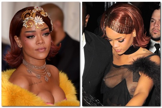 Rihannos nesėkmė „Met Gala“ dūzgėse – pasirodė visu gražumu