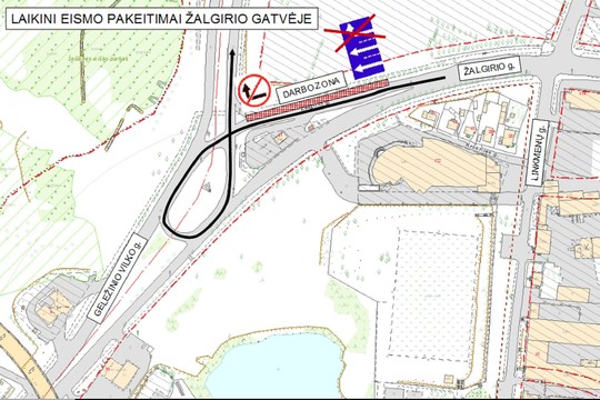 Apkrautoje Vilniaus sankryžoje prasideda remontas – bus spūsčių