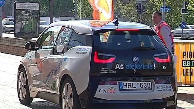 Elektromobiliu – iš Vilniaus į Palangą