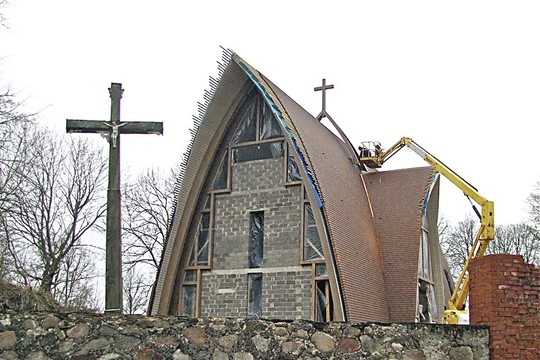 Verslininkas A.Rusteika su žmona įsiamžino ilgam