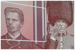 Vyriškį įpykdė reklama su Vincu Kudirka