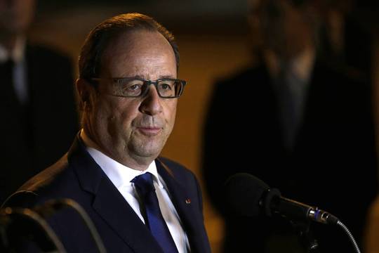 F. Hollande'as pažeidimus Ukrainoje vadina nepriimtinais