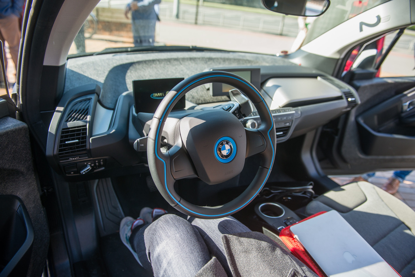 BMW i3 į kitus markės modelius panašus tik iš šnervių priekyje.<br>J.Stacevičiaus nuotr.
