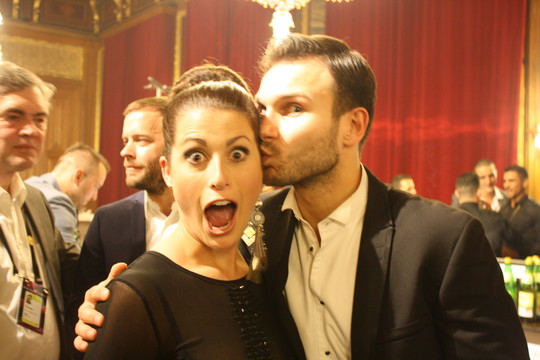 „Eurovizijoje“ – vis karštesnis Vaido Baumilos dėmesys vokietei