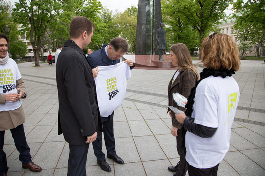 Lietuvoje ketvirtą kartą rengiama akcija kovai su šešėliu.<br>Vyriausybės nuotr.