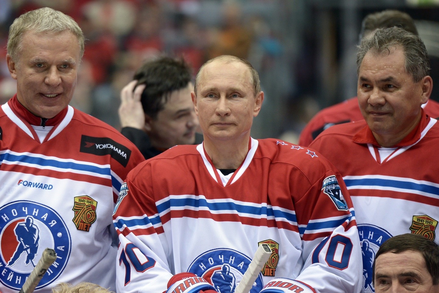 Internautai juokėsi, kad pasaulio čempionato finale rusams pritrūko V.Putino.<br>AP nuotr.