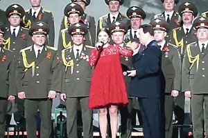 V. Putino draugė A. Kabajeva pasirodė papilnėjusi