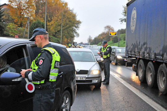 Girto „Volkswagen“ vairuotojo kelionė virto anekdotine situacija