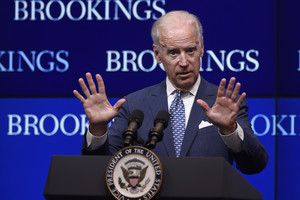 JAV vicepremjeras J. Bidenas sukritikavo Rusiją