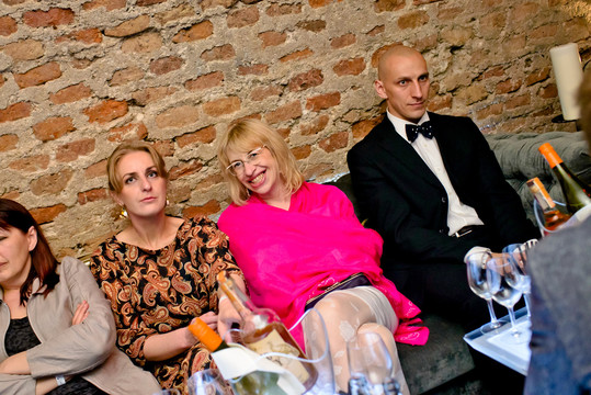 Sidabrinės gervės apdovanojimų svečiai šėlo klube „Mojo Lounge“ Vilniuje.<br>T.Petrovskio nuotr.