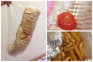 Kebabų užsisakiusios studentės tokio siuntinio nesitikėjo