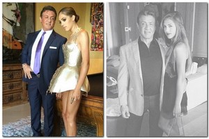 Sylvesteris Stallone parodė savo įstabaus grožio dukrą