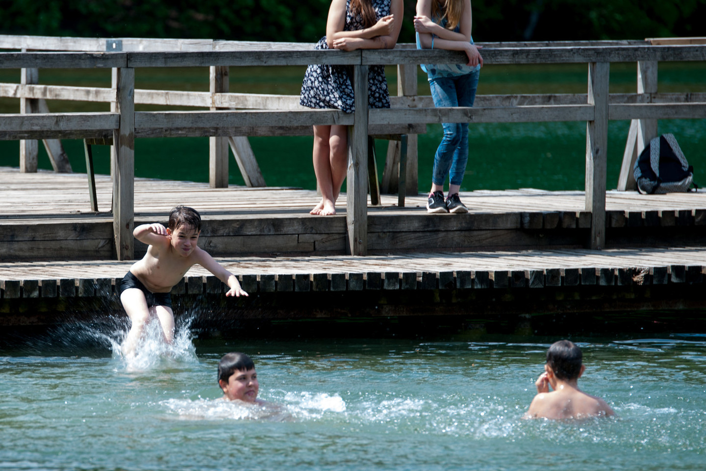 Lrytas.lt fotografas užfiksavo vasaros malonumus prie Žaliųjų ežerų.<br>V.Ščiavinsko nuotr.