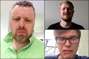 Ašarojančius šauktinius internete į miltus mala verktiniai