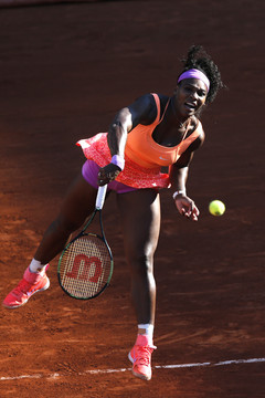 Serena Williams pateko į finalą.<br>AP nuotr.