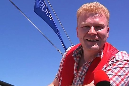 Regatoje dalyvaujantis M. Jančius: „Kaip matote, dar neiškritau“