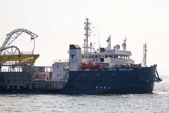 Elektros jungties „NordBalt“ kabelis jau guli Baltijos dugne