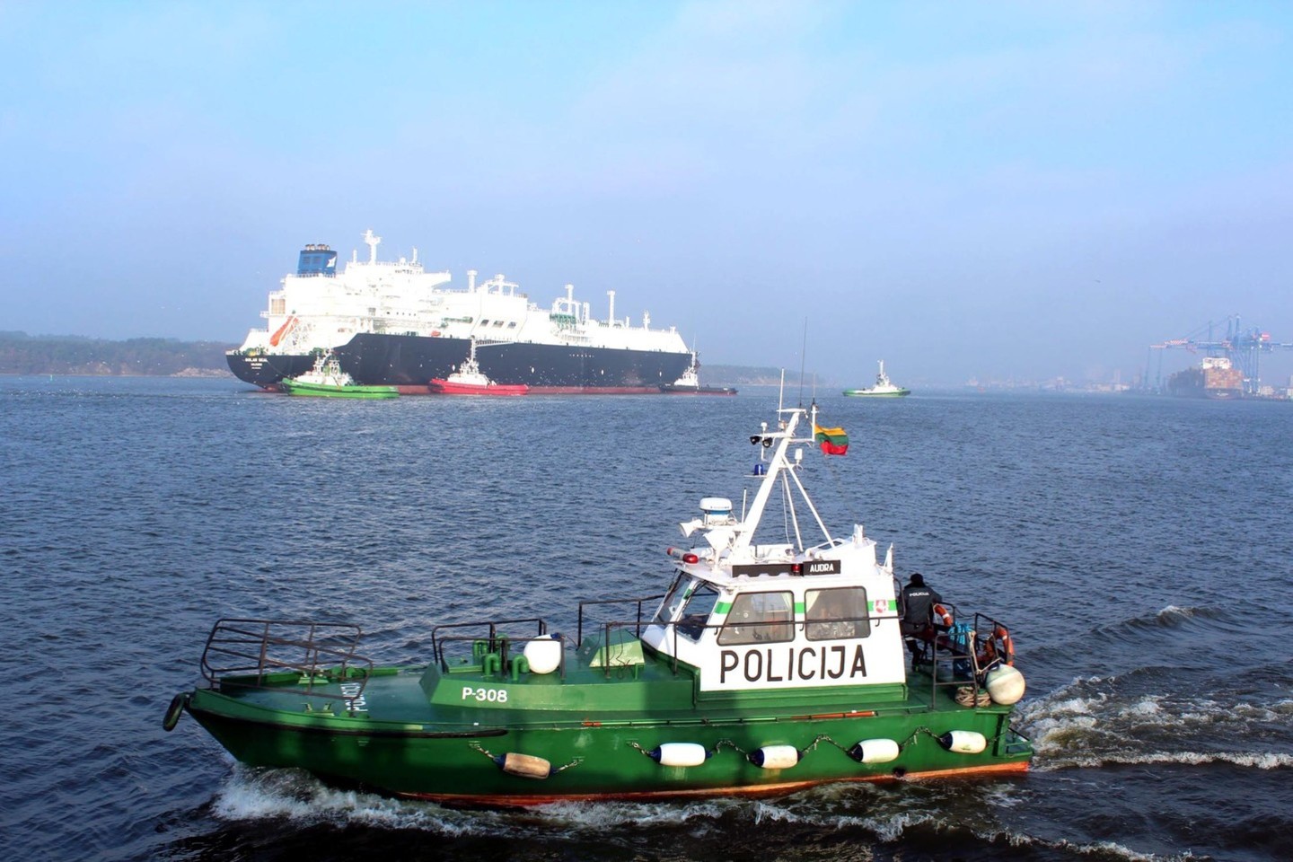 „Klaipėdos nafta“ bendradarbiaus su Kolumbijos kompanija „Sociedad Portuaria El Cayao S.A. E.S.P.“ (SPEC).<br>G.Pilaičio nuotr.