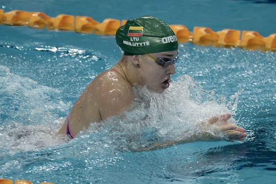 Rūtai Meilutytė dar kartą Romoje paliko varžoves už nugaros