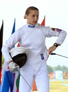 L.Asadauskaitė-Zadneprovskienė šventė pergalę Minske.<br>Aliaksandro Ružečka nuotr.