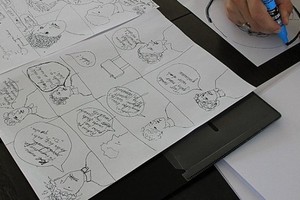 Komiksų kūrėjų akiratyje – Mikalojus Konstantinas Čiurlionis