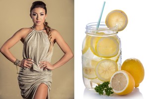 Vanduo su citrina – tik viena iš E. Jakštytės lieknumo paslapčių