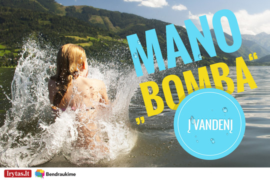 Sveikiname konkurso „Mano bomba į vandenį“ nugalėtoją!