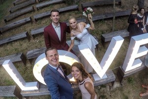 Kaune susituokė krepšininkas A. Juškevičius ir S. Kniazevaitė