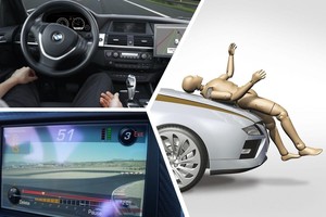 Automobiliai, saugantys pėsčiuosius