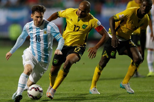 L. Messi vedama Argentina pateko į „Copa America“ ketvirtfinalį