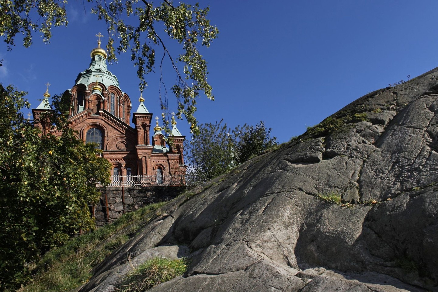 Suomijos Uspenski katedra duomenų centrą įsileido į savo požemius.<br>„Reuters“/“Scanpix“ nuotr.